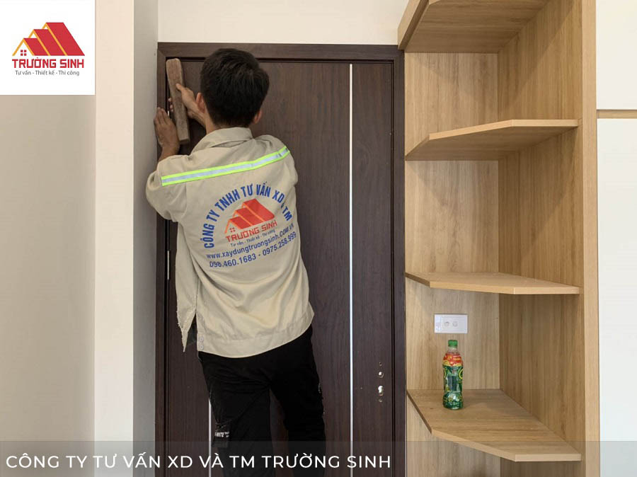 Quy trình lắp đặt cửa nhựa Composite